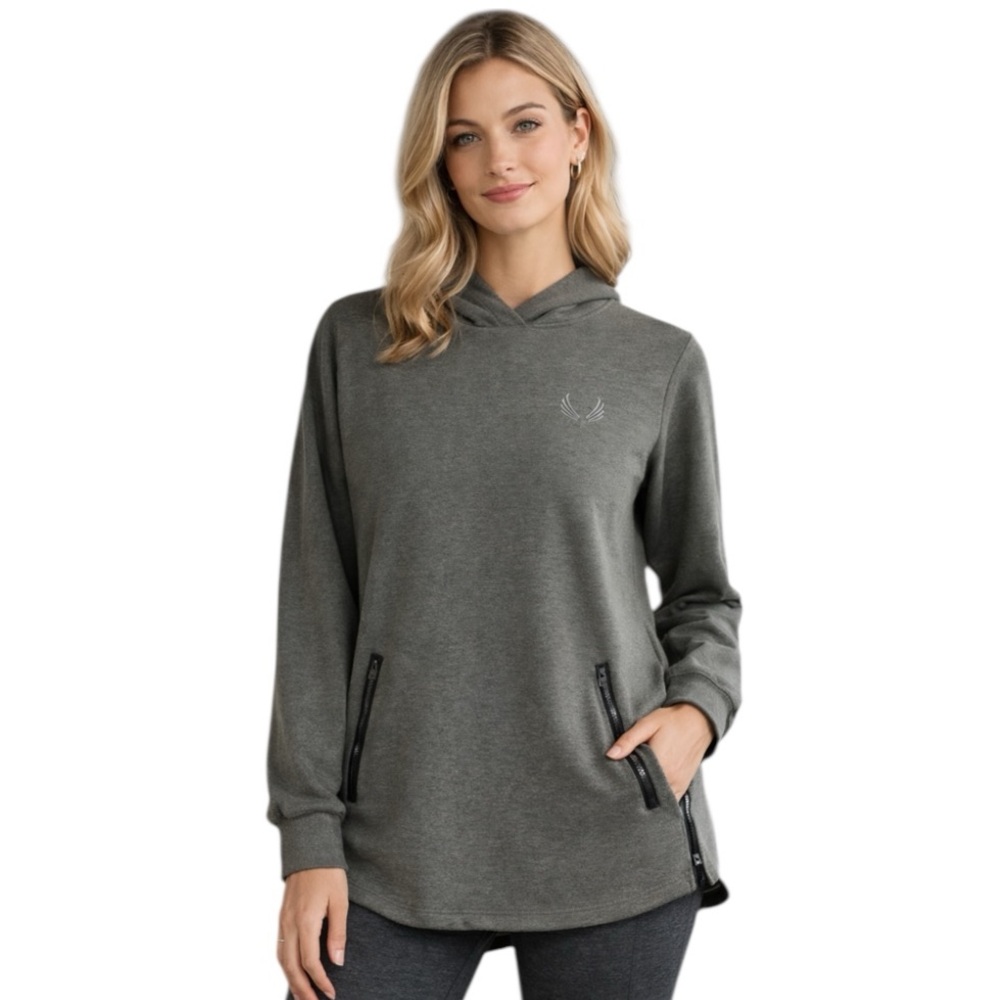 ASRV Gray Aesthetic Revolution Performance Hoodie XXL